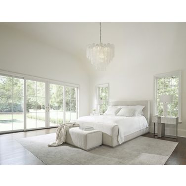 Tempo Panel Bedroom Set In Beige