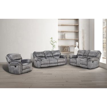 Themis Living Room Set In Gray