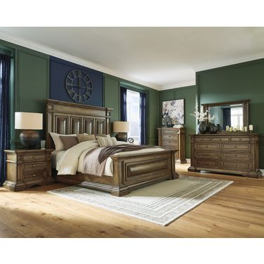 Thoridan Panel Bedroom Set In Brown