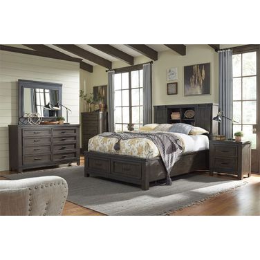 Thornwood Hills Bookcase Bedroom Set