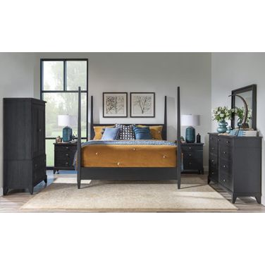 Today's Traditions Poster Bedroom Set In Blacksmith
