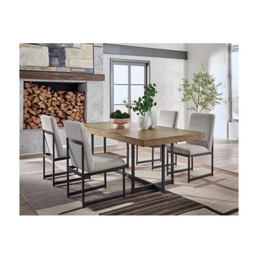 Tomtyn Dining Room Set In Light Brown