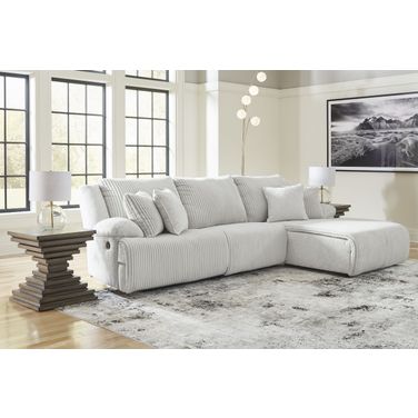 Top Tier 3-Piece Sectional Chofa In Alloy