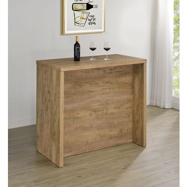 Topanga Engineered Wood Freestanding Home Bar In Mango