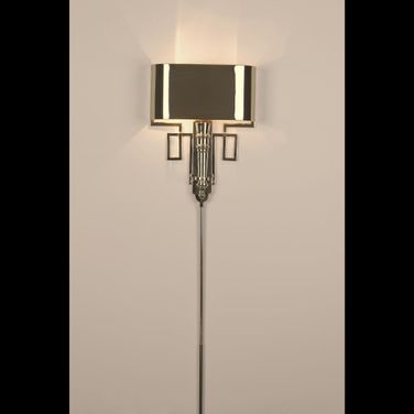 Torch Sconce In Nickel