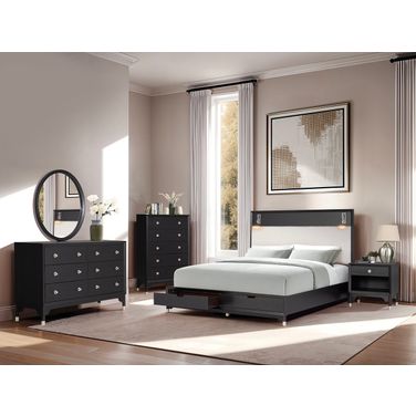 Torrance Bedroom Set In Black