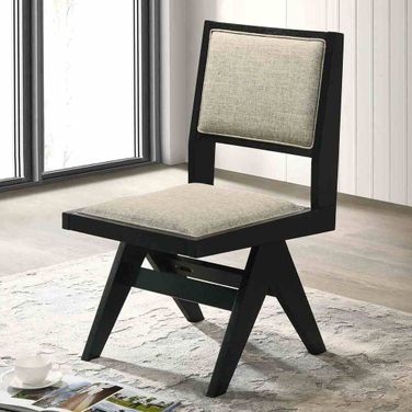 Tottenham Side Chair Set of 2 In Black