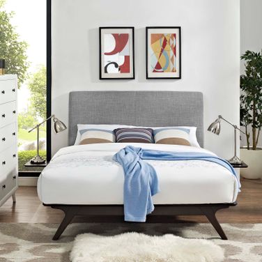 Tracy Cappuccino Gray 3 Piece Queen Bedroom Set