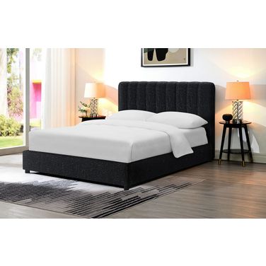 Traverso Eastern King Bed In Black