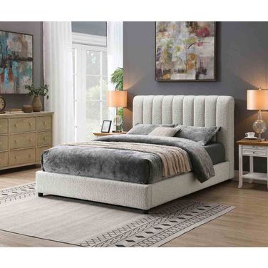 Traverso Eastern King Bed In White