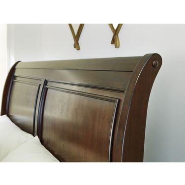 Trellington King Sleigh Headboard In Brown