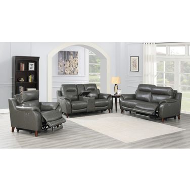Trento 3 Piece Living Room Set In Brown