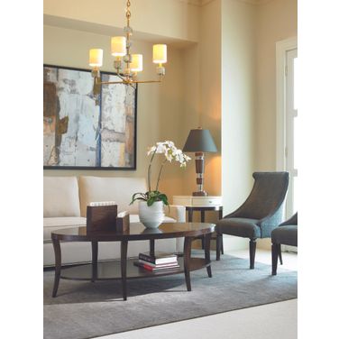 Tribeca Oval Occasional Table Set In Tribeca