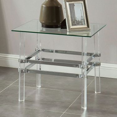 Trofa Chrome End Table