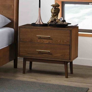 Tromso Nightstand In Walnut