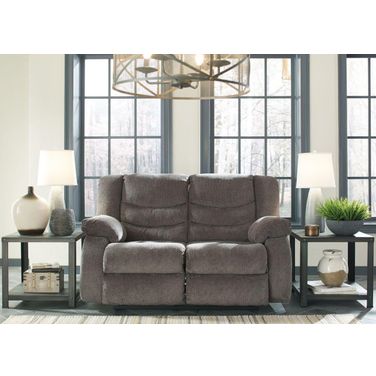 Tulen Reclining Loveseat In Gray