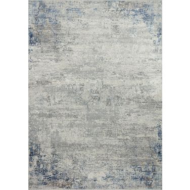 Turkish Stella Design Area Rug-12' x 15' In Light Grey and Beige