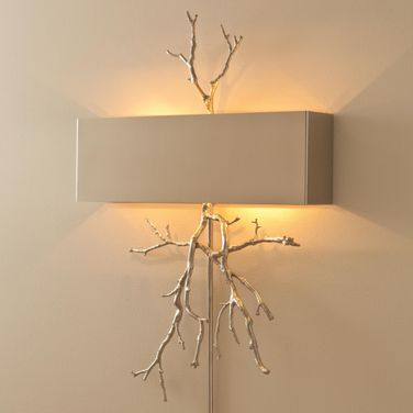 Twig Wall Sconce In Nickel 9.91798