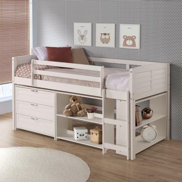 Twin Louver Low Loft Group B - White