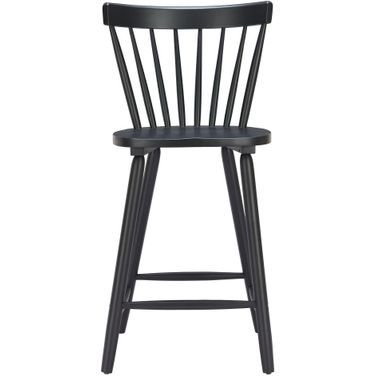 Tyce Counter Stool Set of 2 In Black