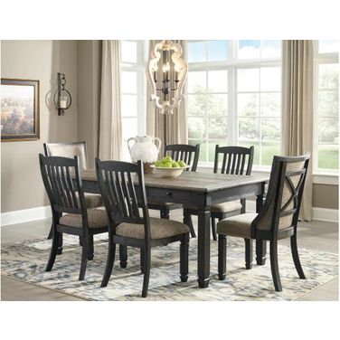 Tyler Creek Black And Gray Upholstered Side Chair Set of 2