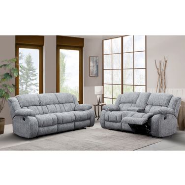 U250 Reclining Living Room Set In Grey