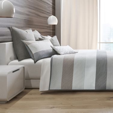 Ultra 8 Piece King Duvet Set In Gray