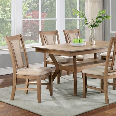 Upminster Dining Table In Natural Tone