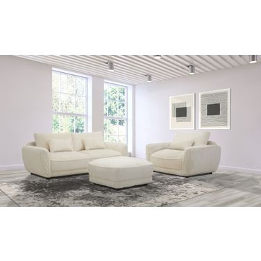 Utopia Mega Ivory Living Room Set