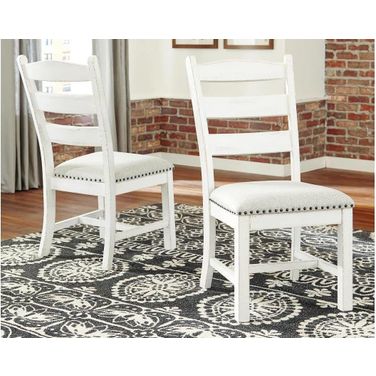 Valebeck Beige Dining Upholstered Side Chair (2/CN)