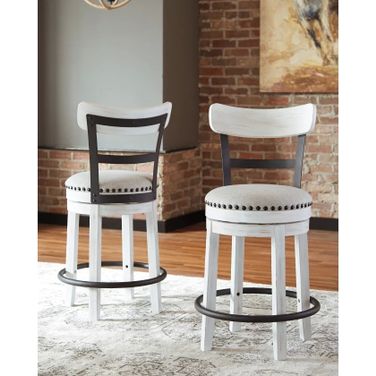 Valebeck Linen Counter Height Barstool
