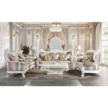 Vanaheim Living Room Set In Antique White