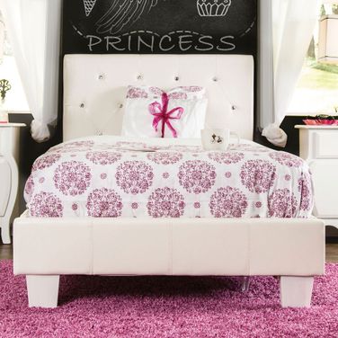 Velen Twin Bed In White