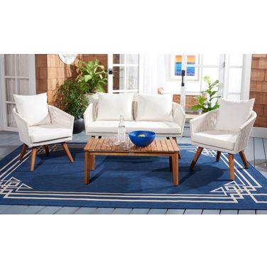 Velso 4 Piece Living Set in Beige