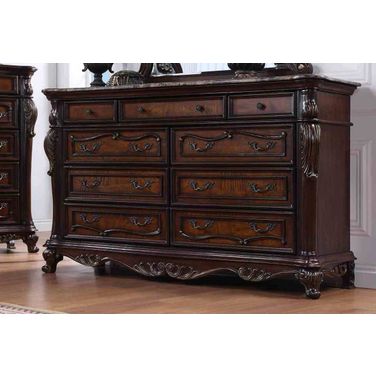 Ventresca Dresser In Dark Cherry