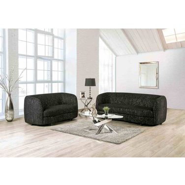 Versoix Living Room Set In Black