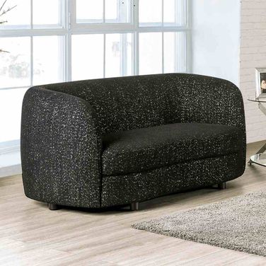 Versoix Loveseat In Black