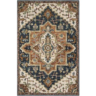 Victoria Blue/Multi 7'9" x 9'9" Rug