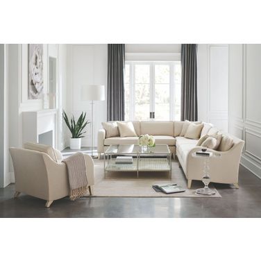 Victoria Cream LAF Sectional