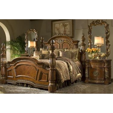 Villa Valencia Low Profile Bedroom Set