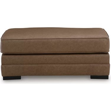 VillaCourt Ottoman In Caramel