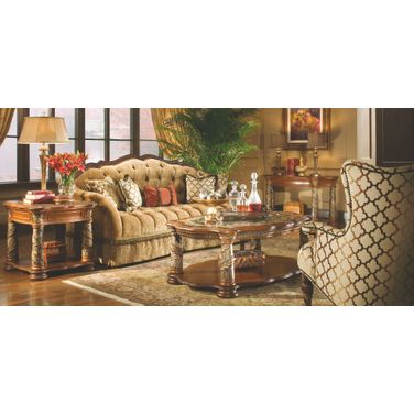 Villa Valencia Chestnut Occasional Table Set