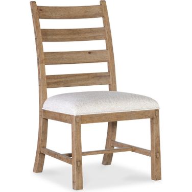 Vineyard Row Ladderback Side Chair In Beige