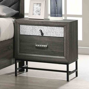 Voleta Nightstand In Gray