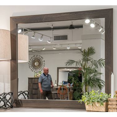 Votanic Bedroom Mirror In Dark Brown