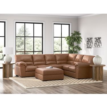 Walker Point LAF 3-Piece Sectional In Caramel