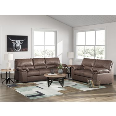 Walker Point Living Room Set In Umber