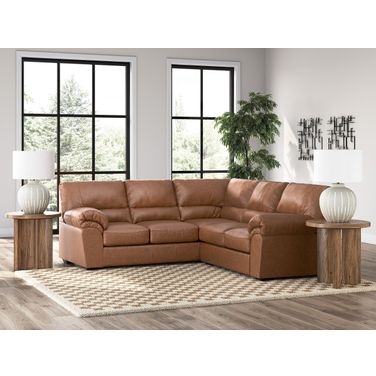 Walker Point RAF 2-Piece Sectional In Caramel