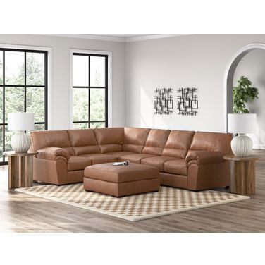 Walker Point RAF 3-Piece Sectional In Caramel