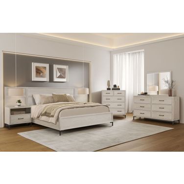 Wallburg Platform Bedroom Set in Branch